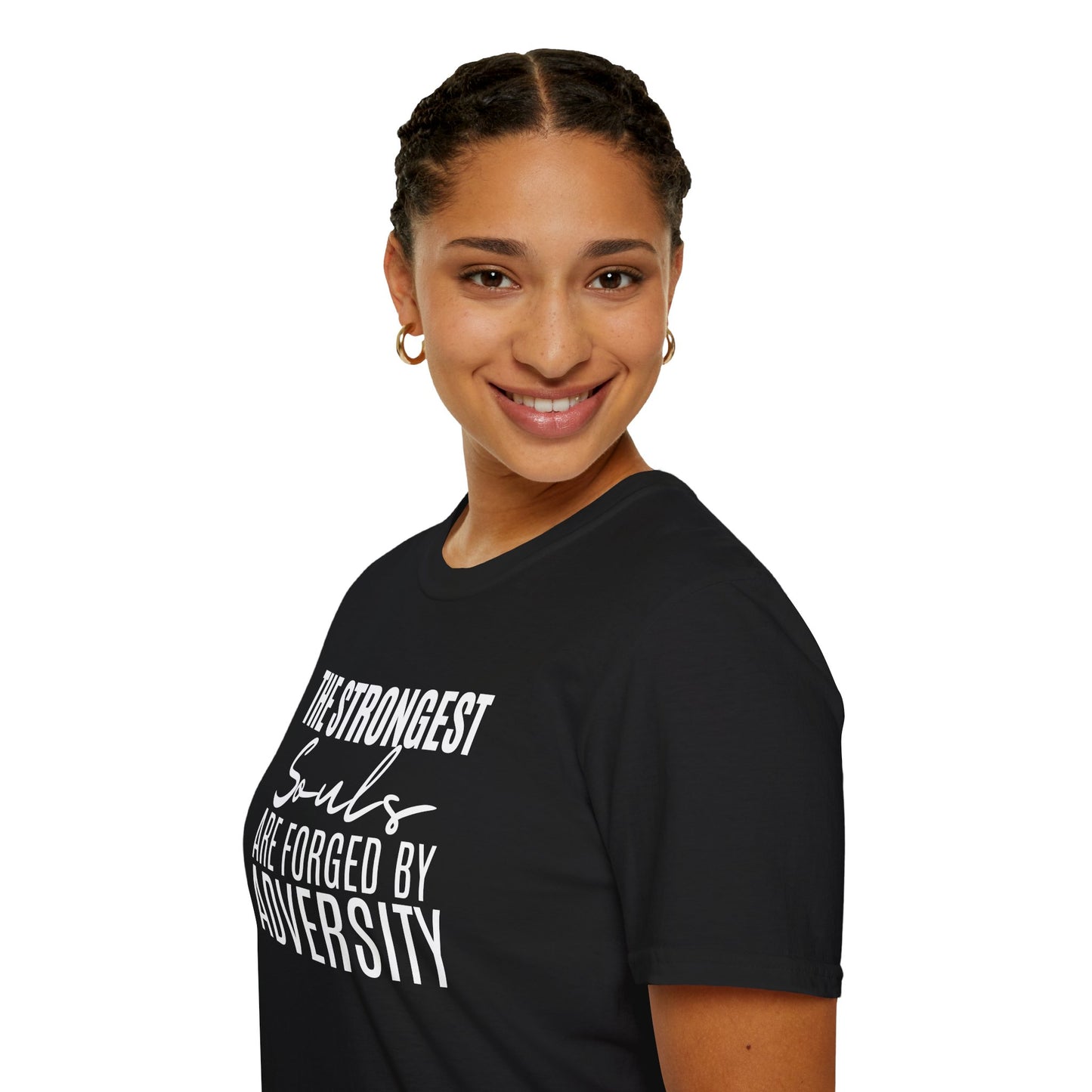 Forged by Adversity - Strength and Resilience Graphic Tee