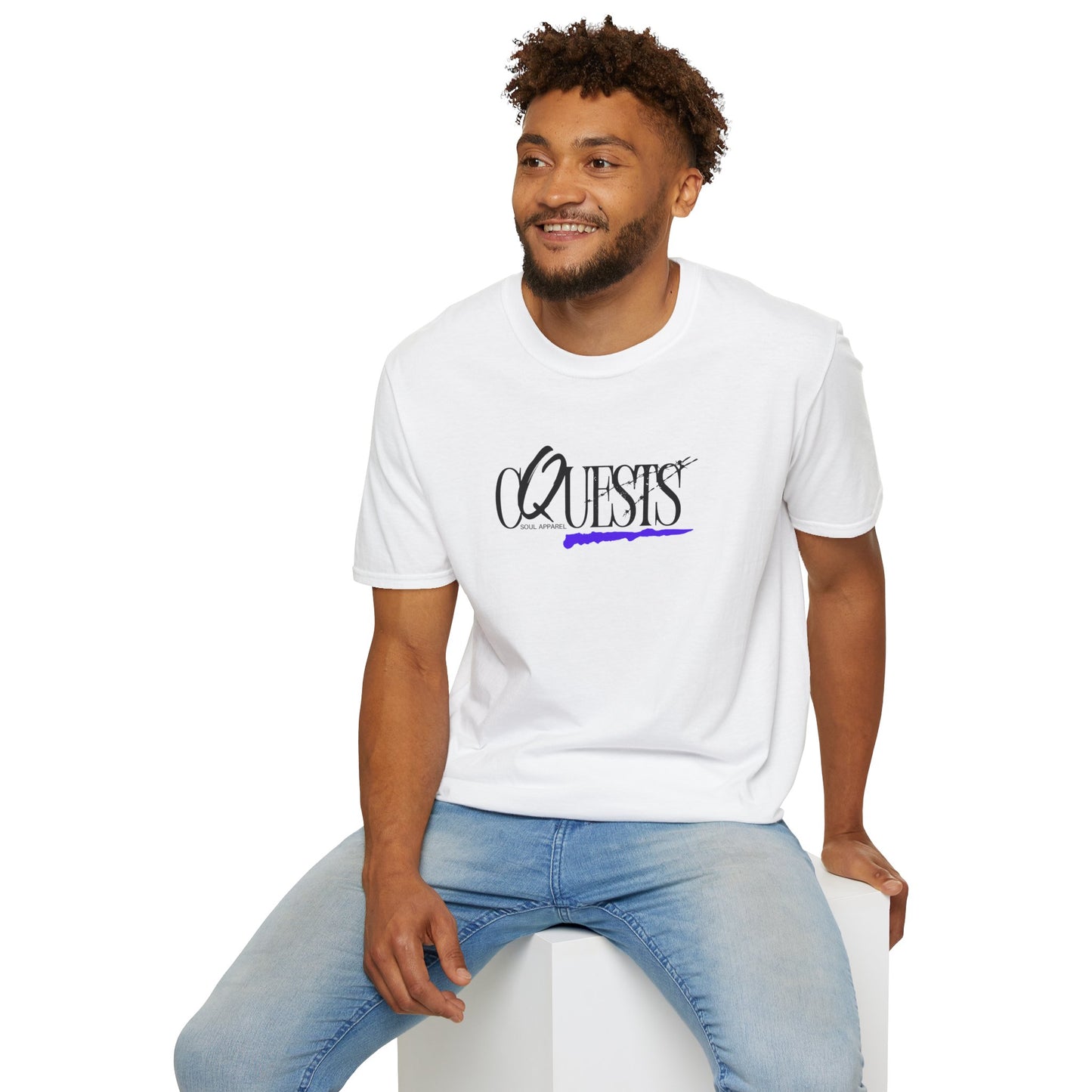 "CQuests" Soul Apparel T-Shirt — Unisex Minimalist Graphic Tee
