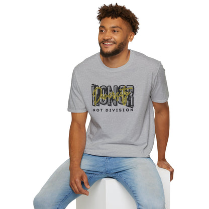 Honor Diversity, Not Division - Unisex Unity Tee