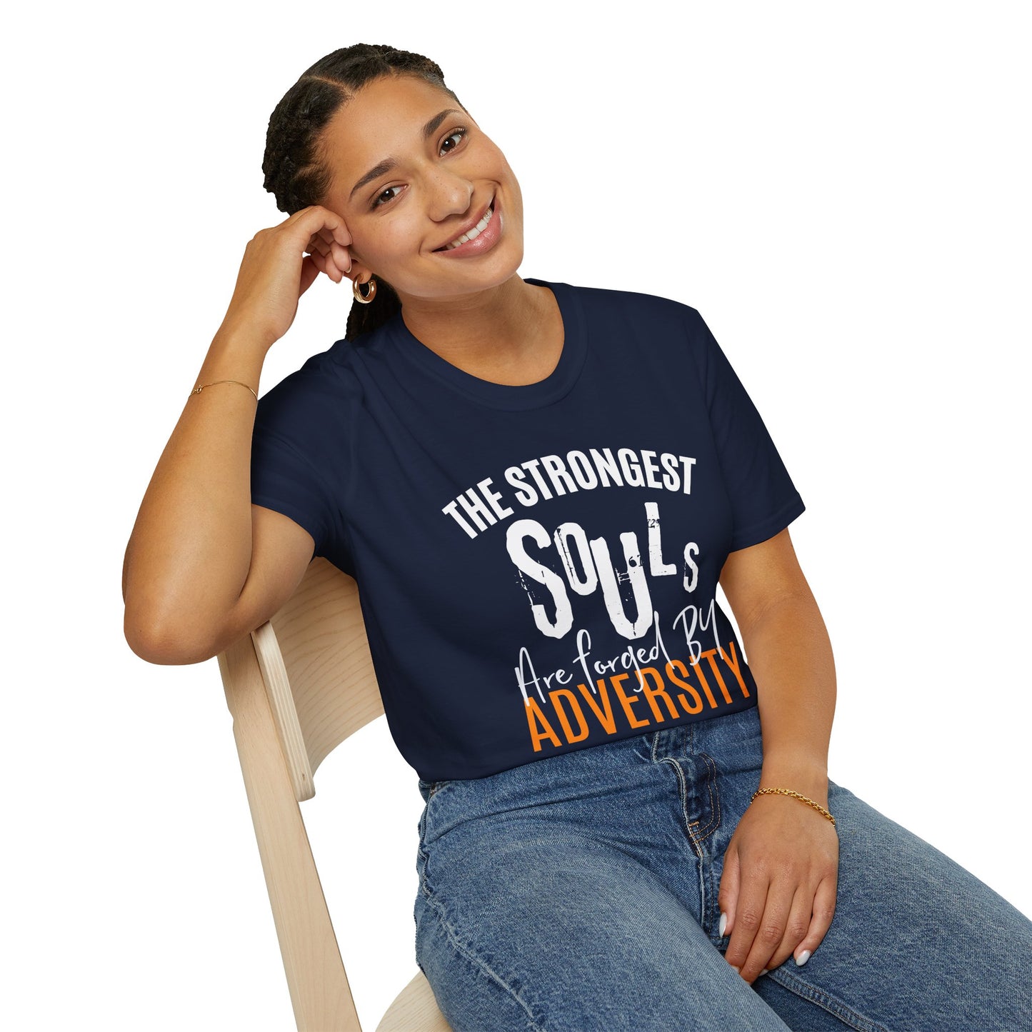 Forged by Adversity - Strength and Resilience Graphic Tee