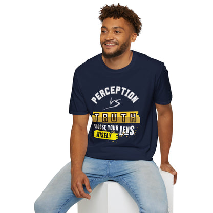 Perception vs. Truth - Thought-Provoking Tee