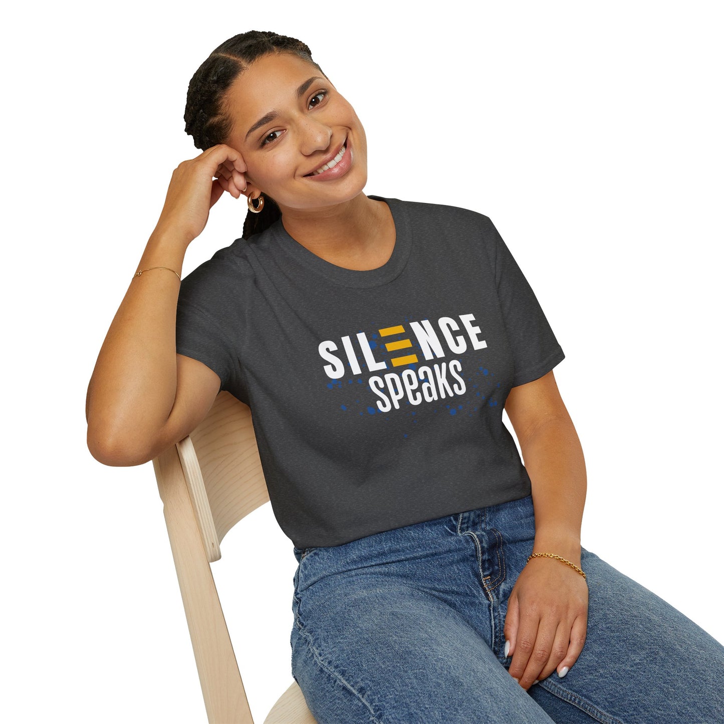 Silence Speaks T-Shirt — Inspirational Quiet Strength Tee