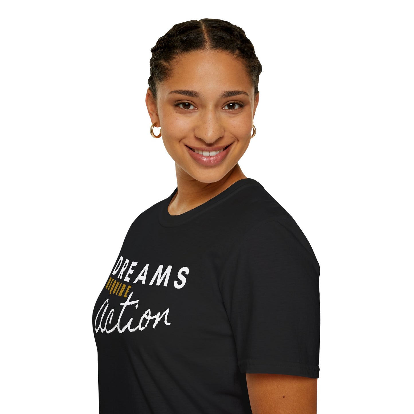 Dreams Require Action Graphic - (C) Motivation in Motion Tee