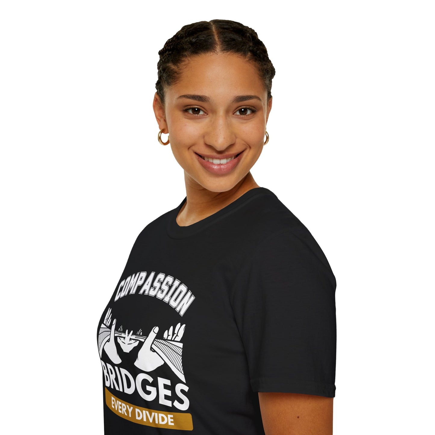 Compassion Bridges Every Divide (H) - Unity Graphic Tee
