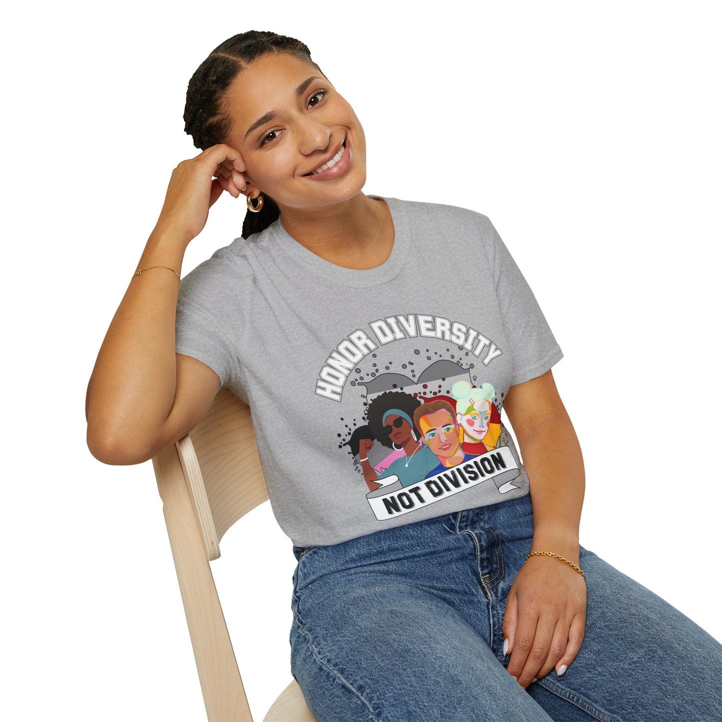 Honor Diversity, Not Division - Unity Tee