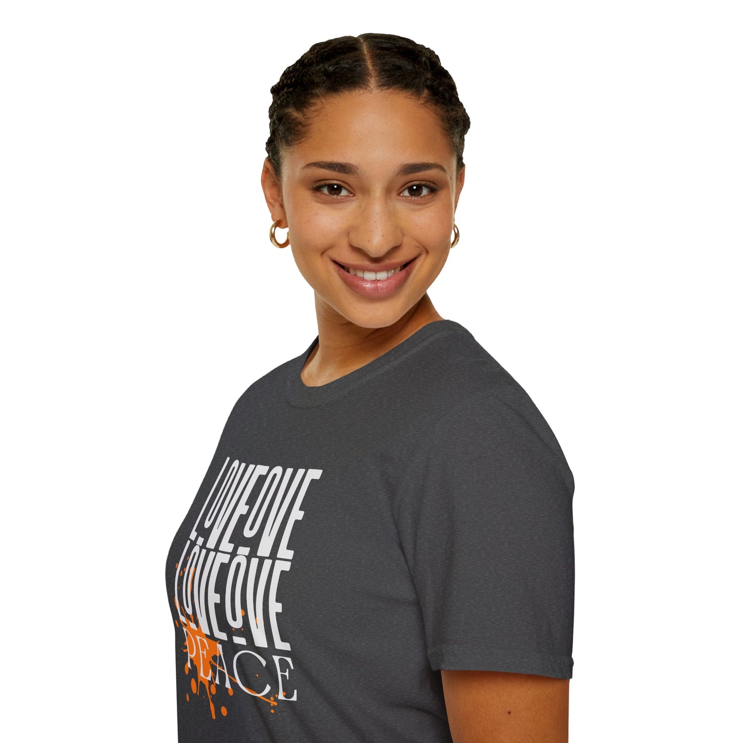 Love Peace Unisex Tee - Softstyle T-Shirt
