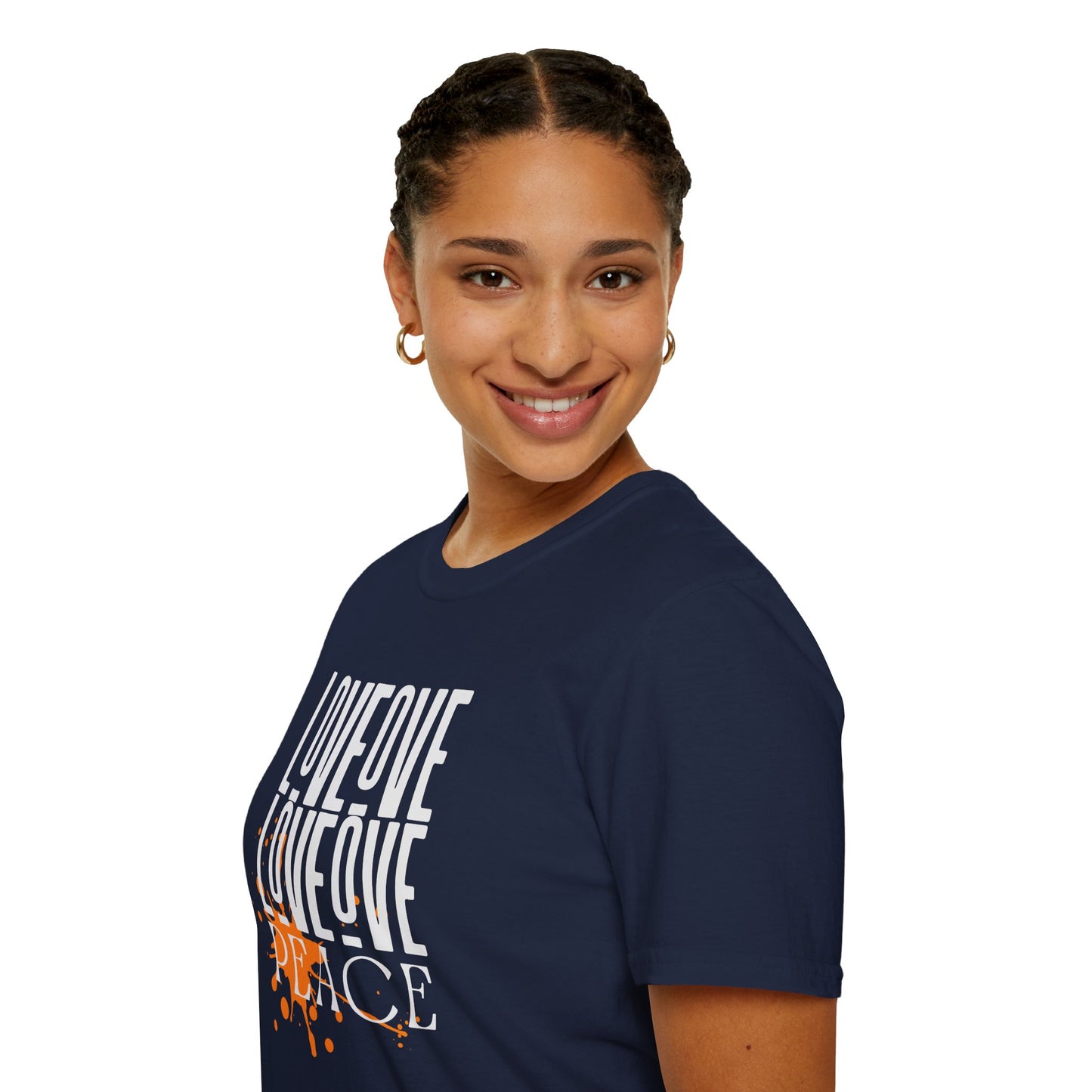 Love Peace Unisex Tee - Softstyle T-Shirt