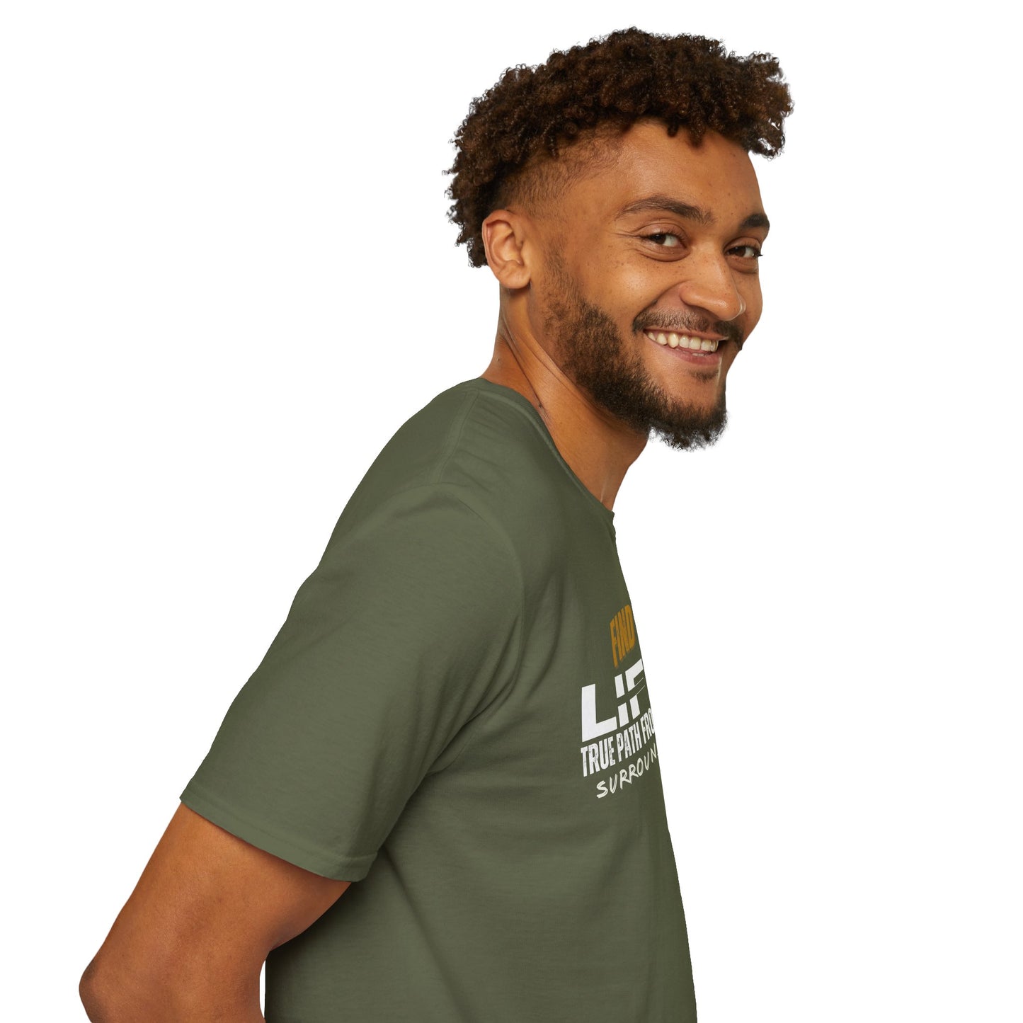 Find Your Life's True Path - Clarity Amid Chaos Reminder Graphic Tee